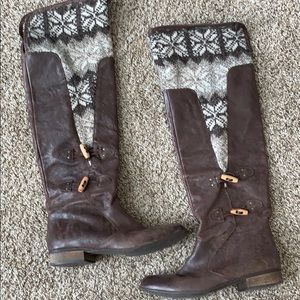 Knee high Lavorazione Artigiana Leather Boots